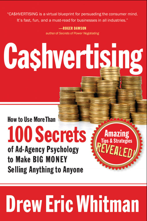 Cashvertising by Drew Eric Whitman Book Front Cover Image HD